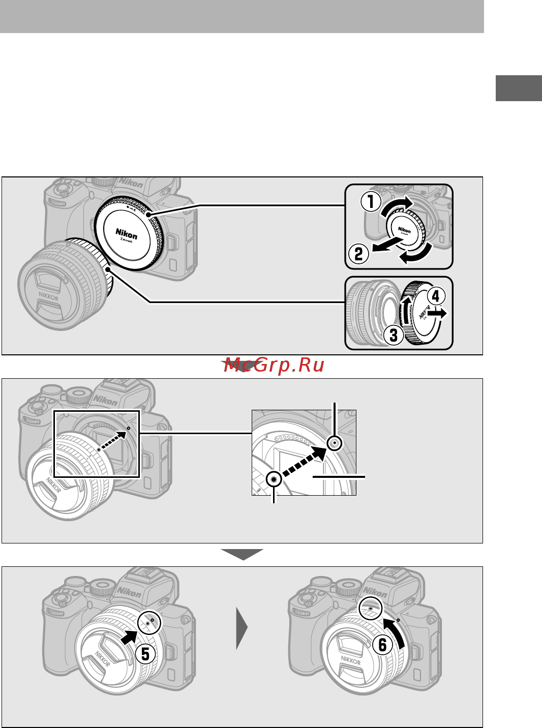 Nikon Z 50 + NIKKOR Z DX 16-50mm VR + FTZ [31/80] Установите объектив