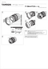 Tamron 17-28mm f/2.8 Di III RXD (Sony FE) Инструкция по эксплуатации