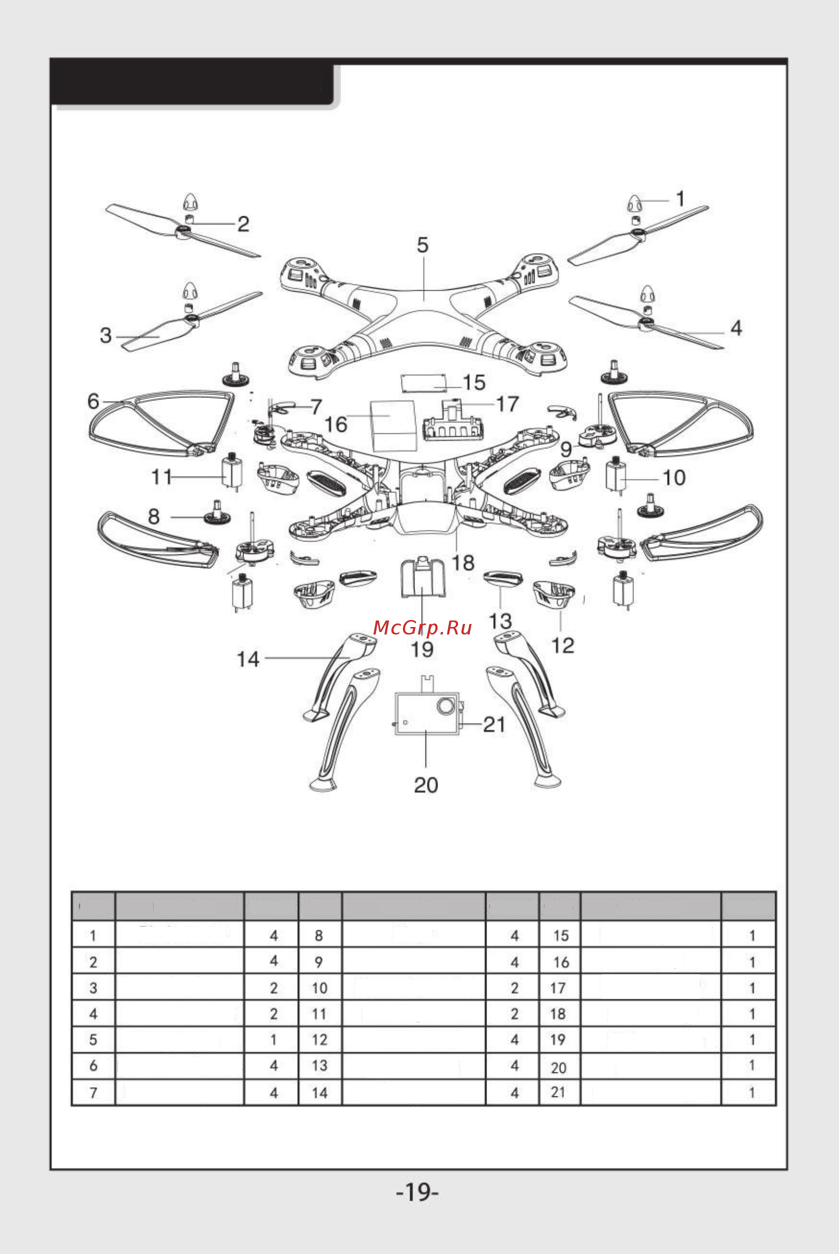 Syma X8HG [20/22] X8hg英文说明书 19 tif