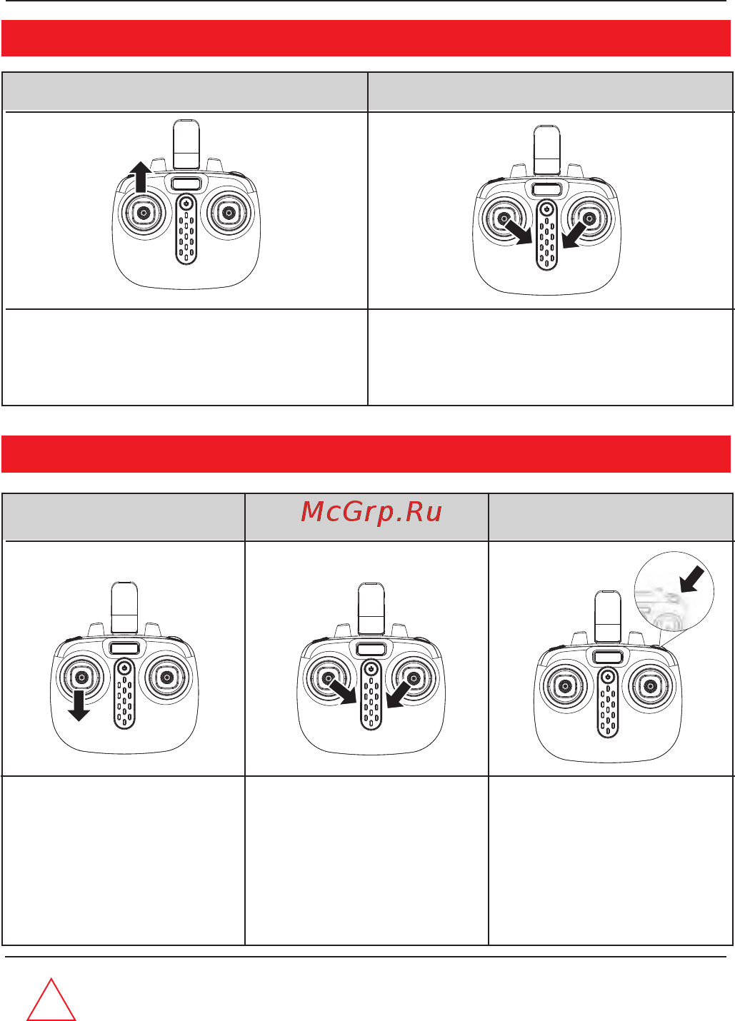 Syma W1 [8/17] Выключение моторов