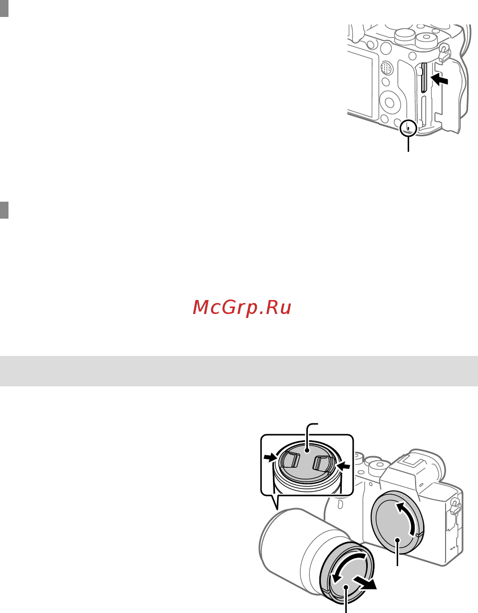 Sony A7R Mark IV Body (ILCE-7RM4) [26/679] Step 4 attaching a lens