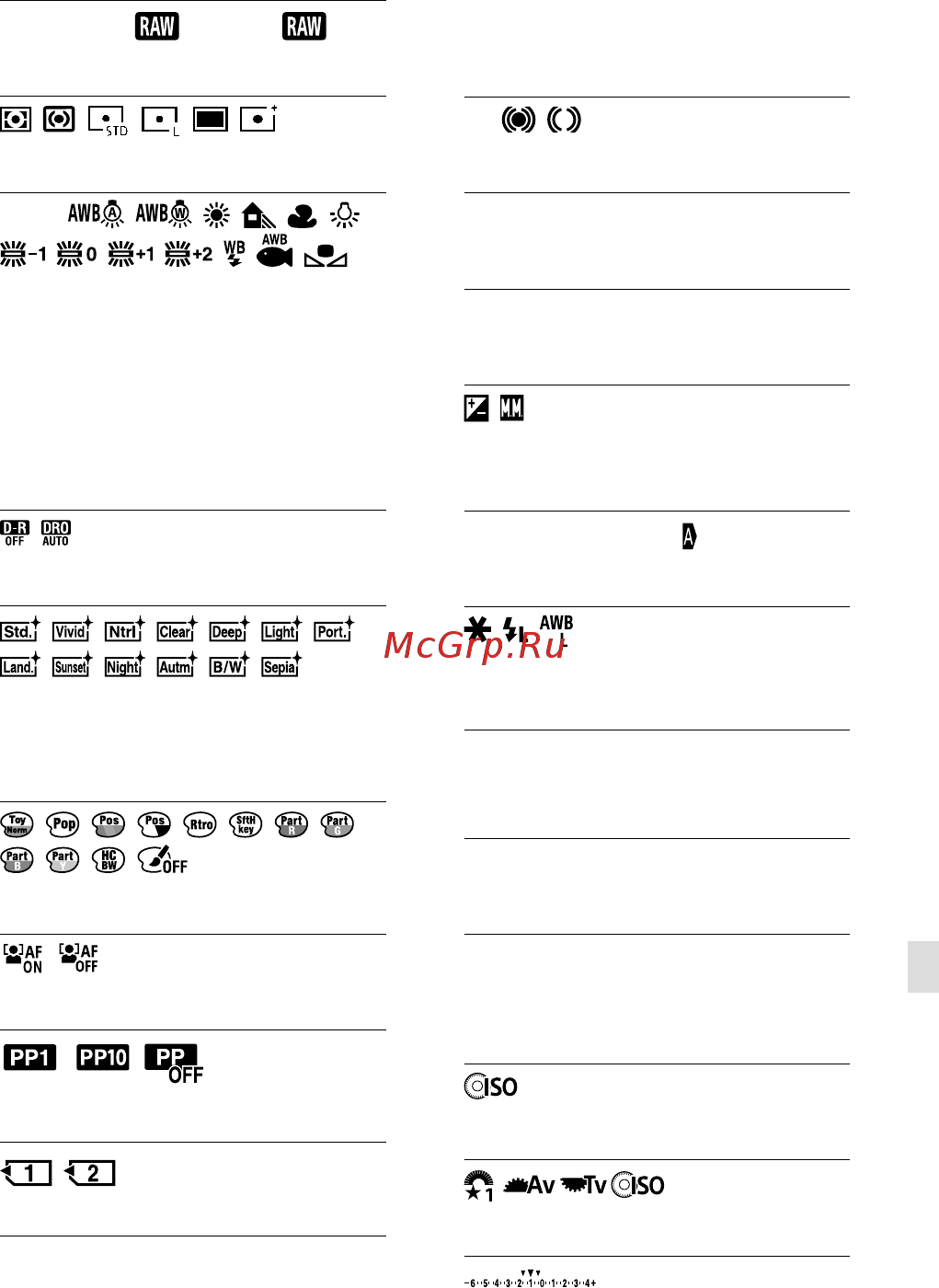 Sony A7R Mark IV Body (ILCE-7RM4) Инструкция по эксплуатации онлайн [527/679] 554673