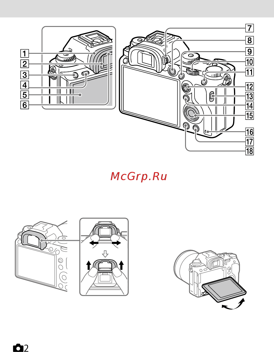 Sony A9 Body (ILCE-9) [10/707] Rear side