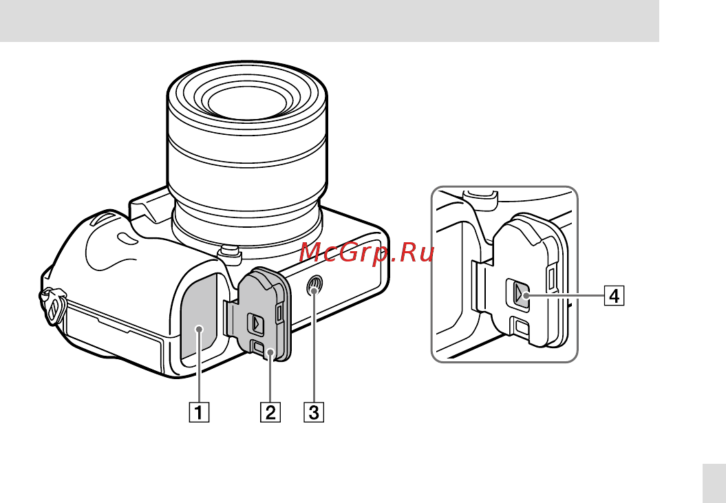 Sony A9 Body (ILCE-9) [319/707] Lado inferior