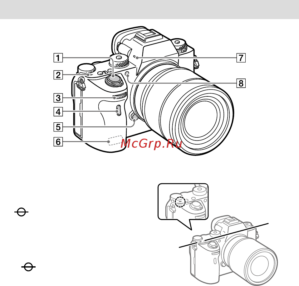 Sony A9 Body (ILCE-9) [354/707] Identificazione delle parti