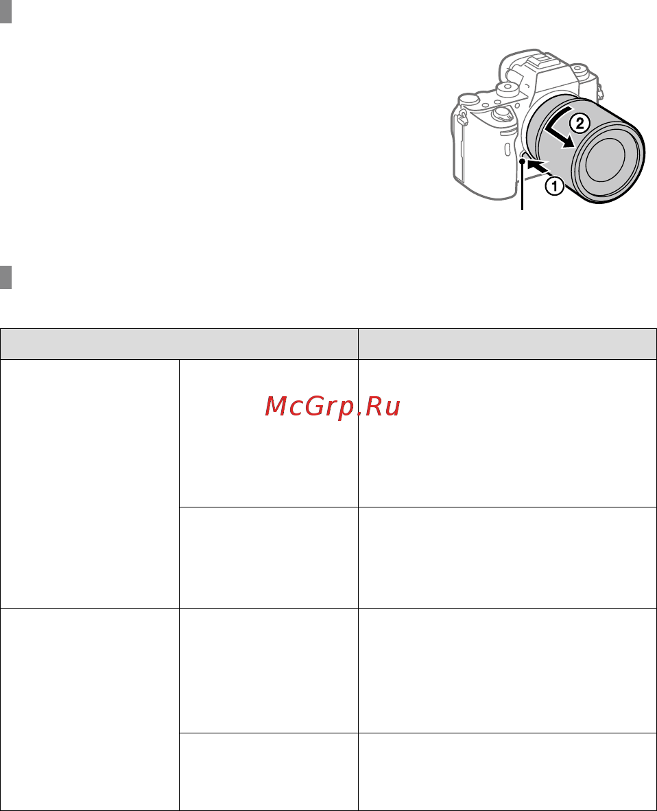Sony A9 Body (ILCE-9) [536/707] Для снятия объектива