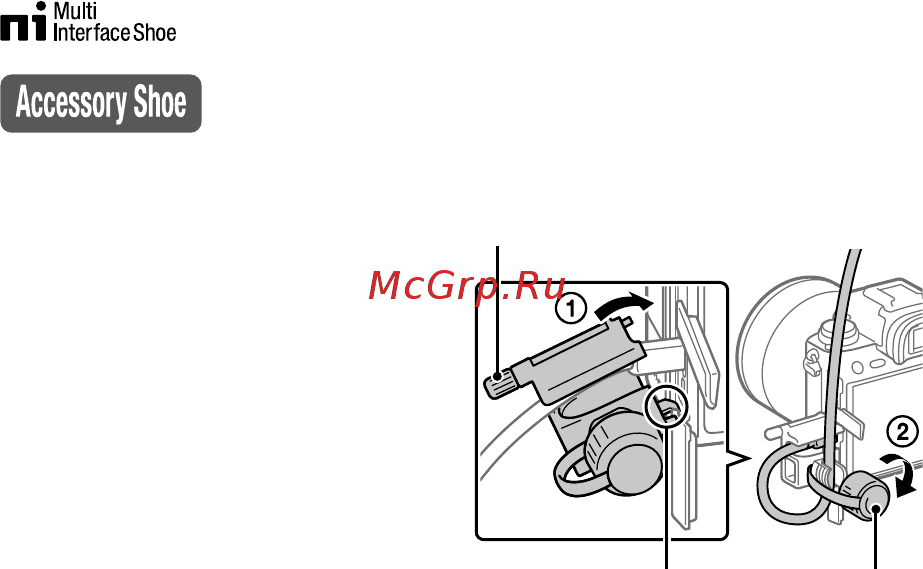 Sony A9 Body (ILCE-9) [572/707] Приєднання кабельного захисту