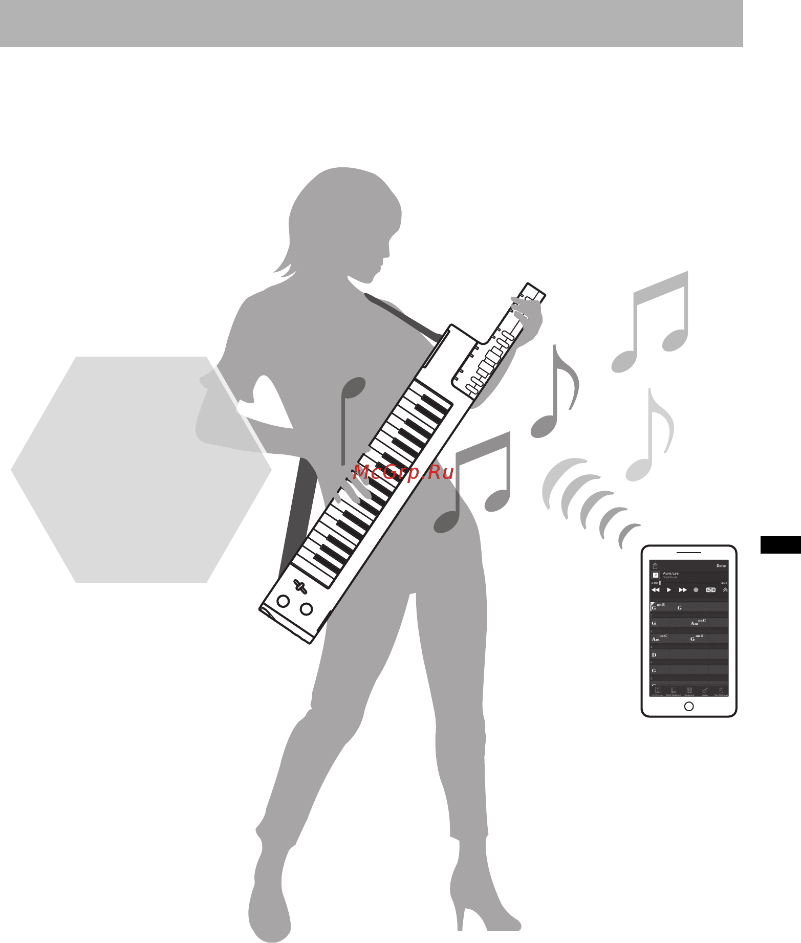 Yamaha Sonogenic SHS-500 Red [23/42] Насладитесь исполнением с помощью функции импровизации jam