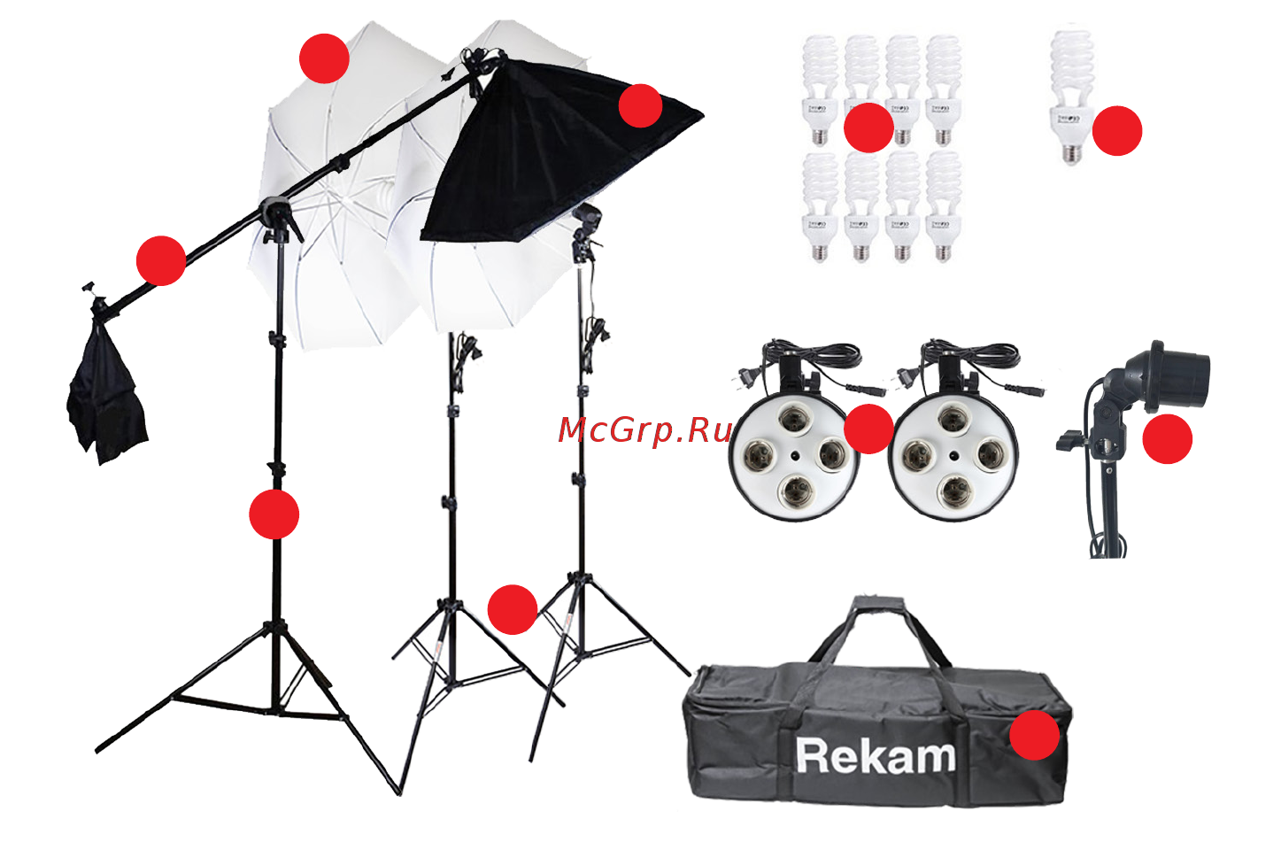 Rekam CL4-615-SB UM Boom Kit [3/16] В комплекте