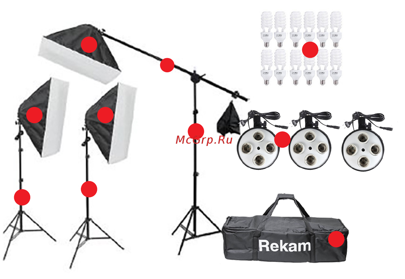 Rekam CL4-660-SB Boom Kit [3/12] В комплекте