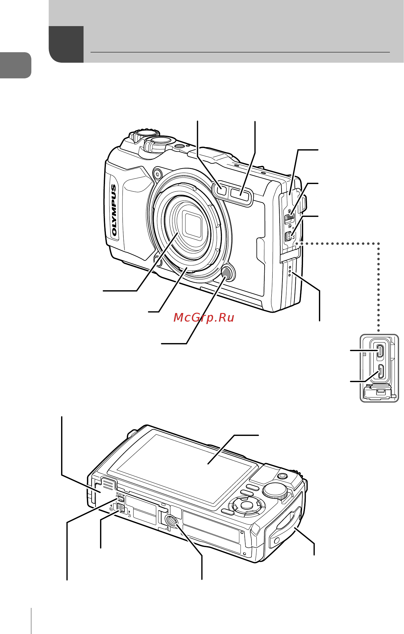 Olympus Tough TG-6 Black [10/161] Спецификация компонентов