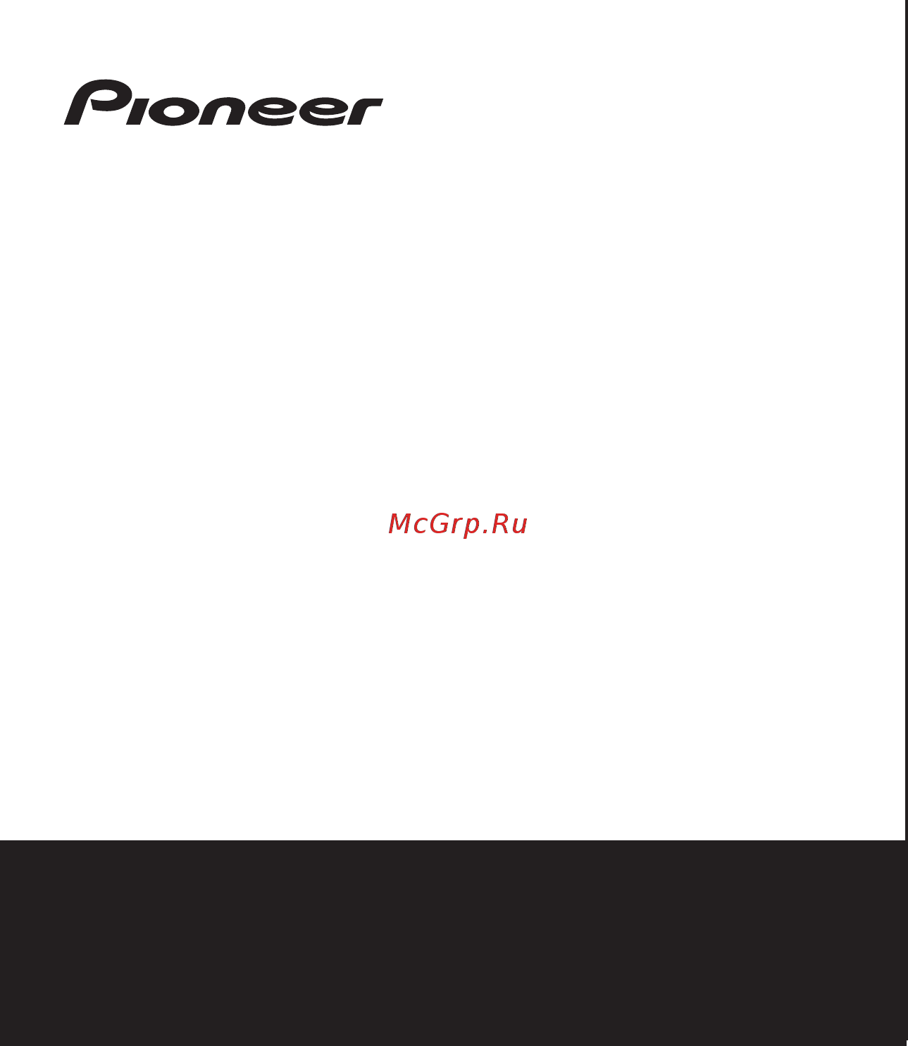 Pioneer X-SMC02 Black Инструкция по эксплуатации онлайн