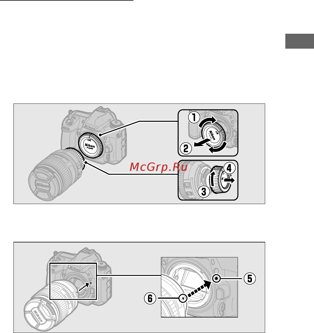 Nikon D780 Body [46/131] Установка объектива