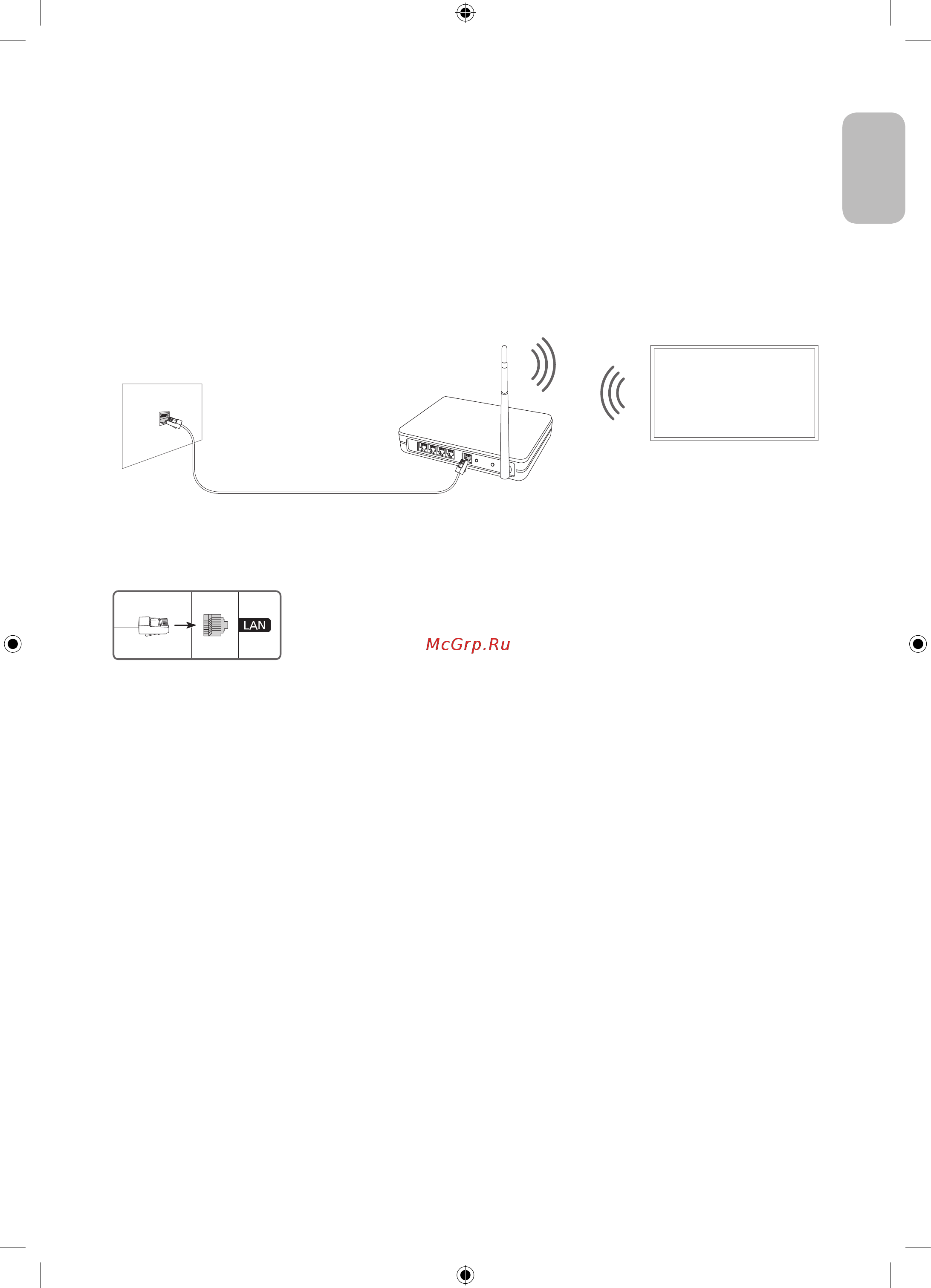 Samsung QE75LS03TAU [23/64] Подключение к сети