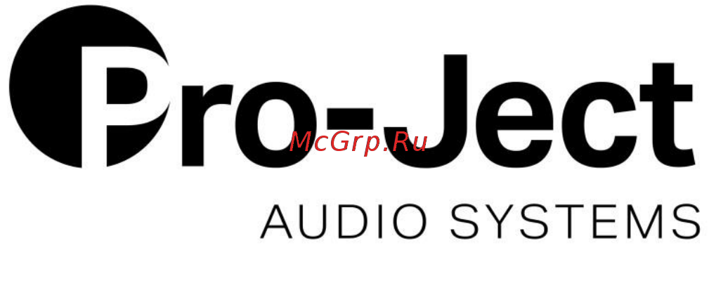 Pro-Ject Primary E Phono White OM NN Uni Инструкция по эксплуатации онлайн