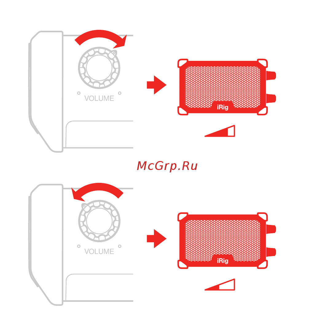 Ik Multimedia iRig Micro Amp Инструкция по эксплуатации онлайн [6/22] 555422