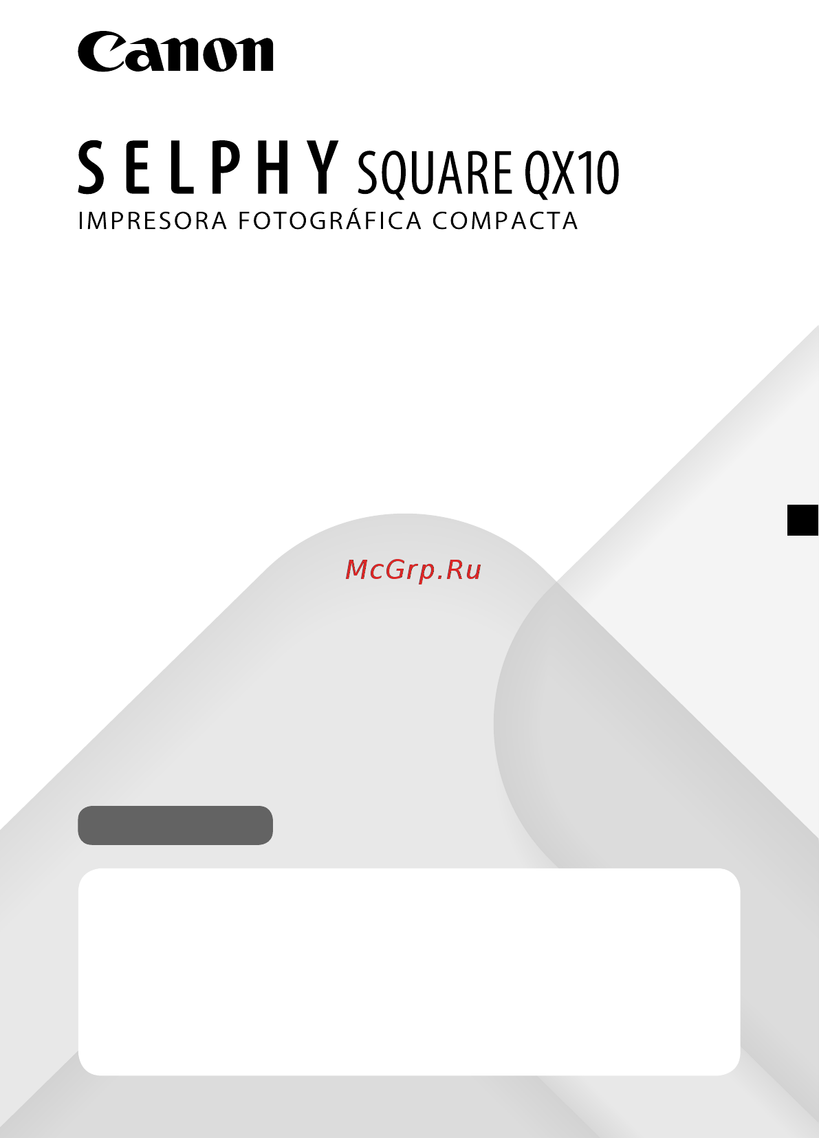 Canon Selphy Square QX10 White [193/580] Guía de inicio