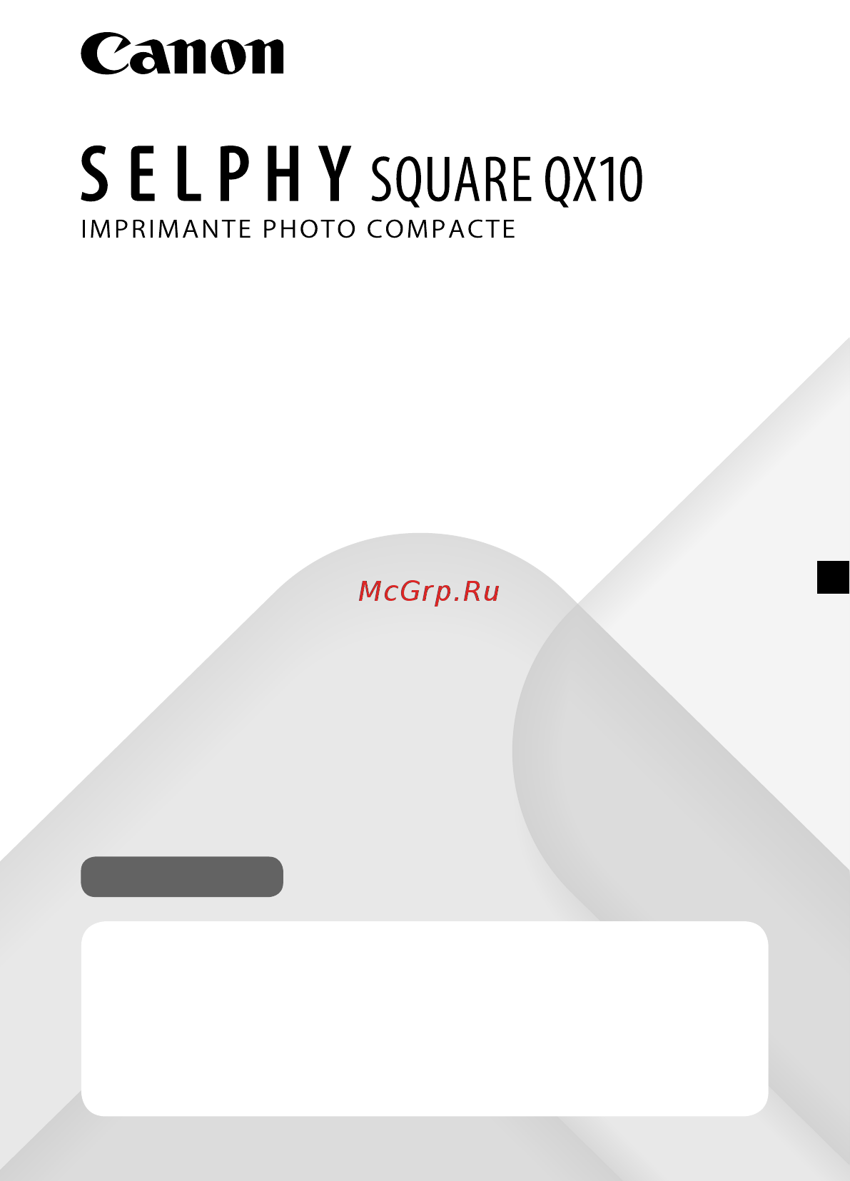 Canon Selphy Square QX10 White [217/580] Guide de mise en route