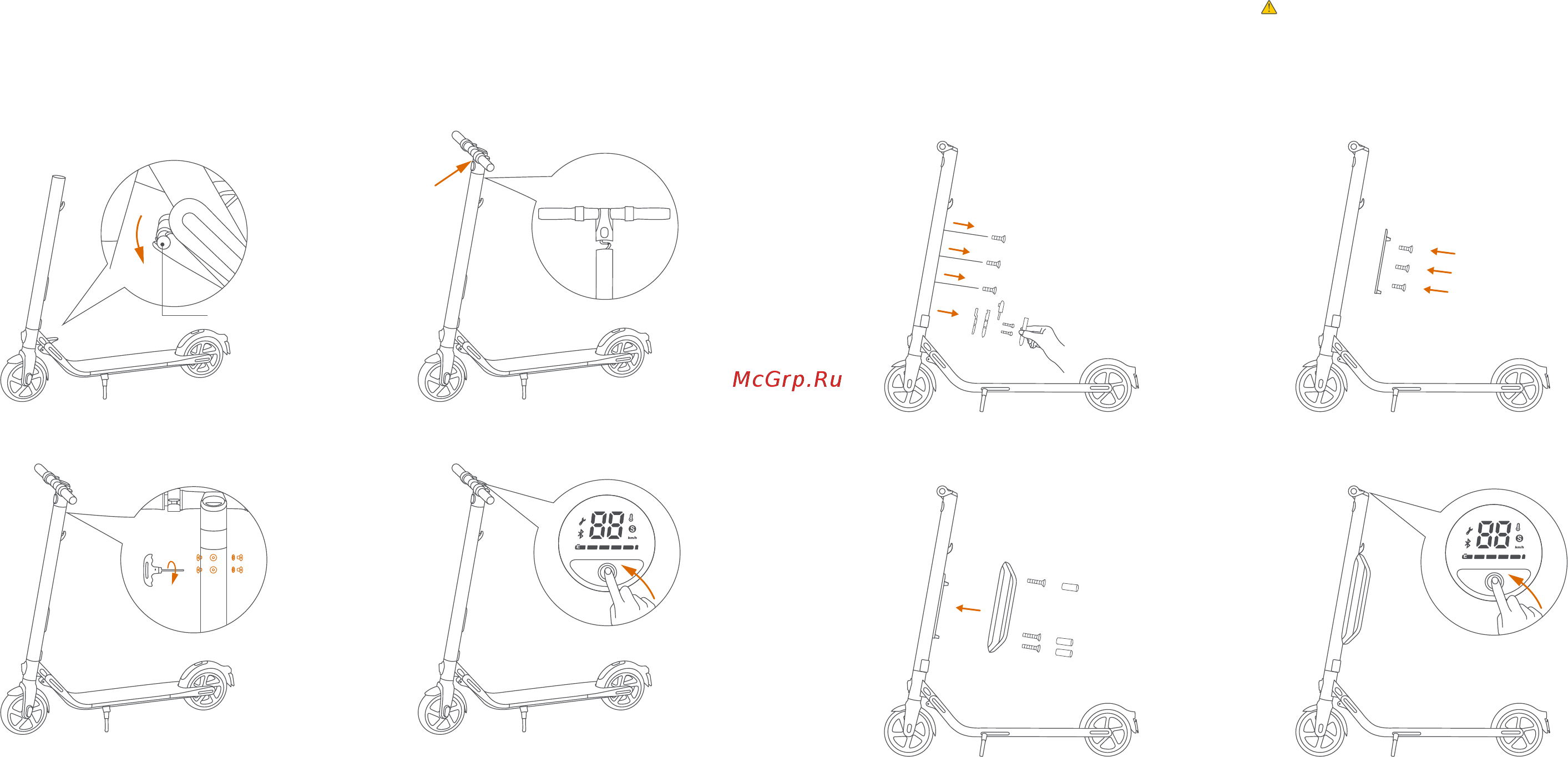 Ninebot KickScooter E22 [5/26] Сборка вашего kickscooter