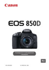 Canon EOS 850D Body Инструкция по эксплуатации