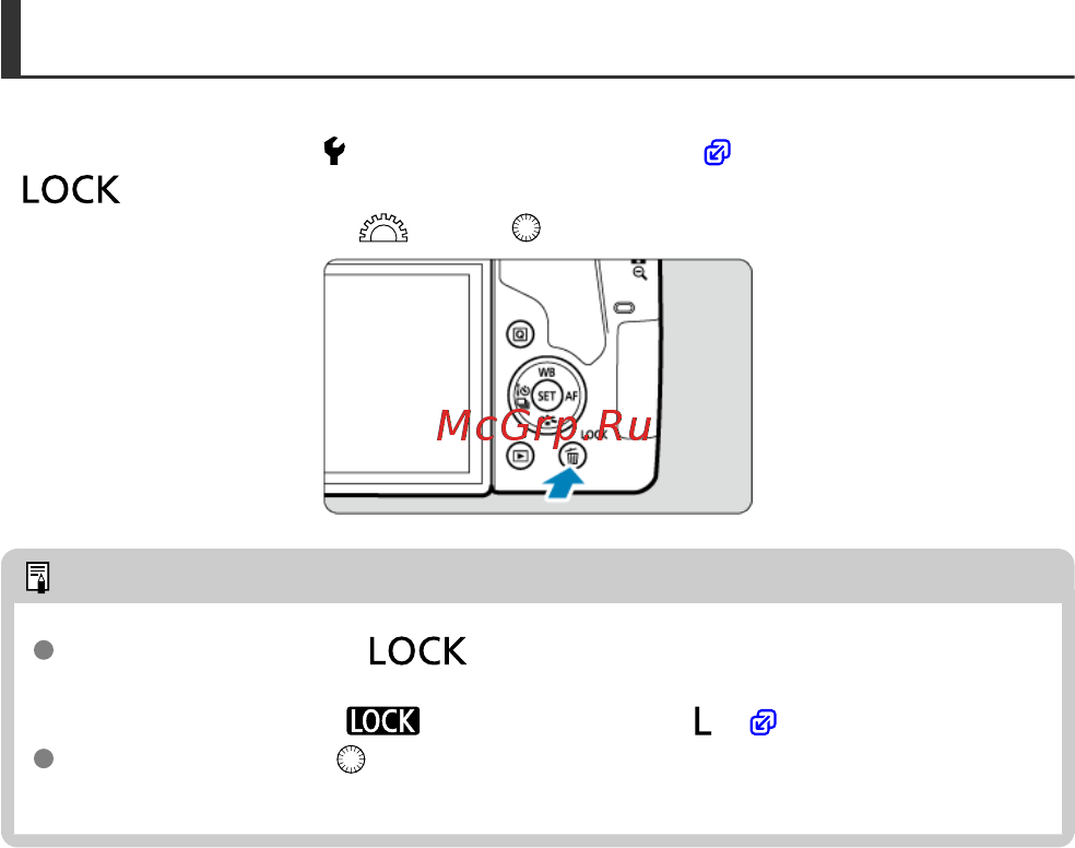 Canon EOS 850D Body [72/809] Кнопка lock