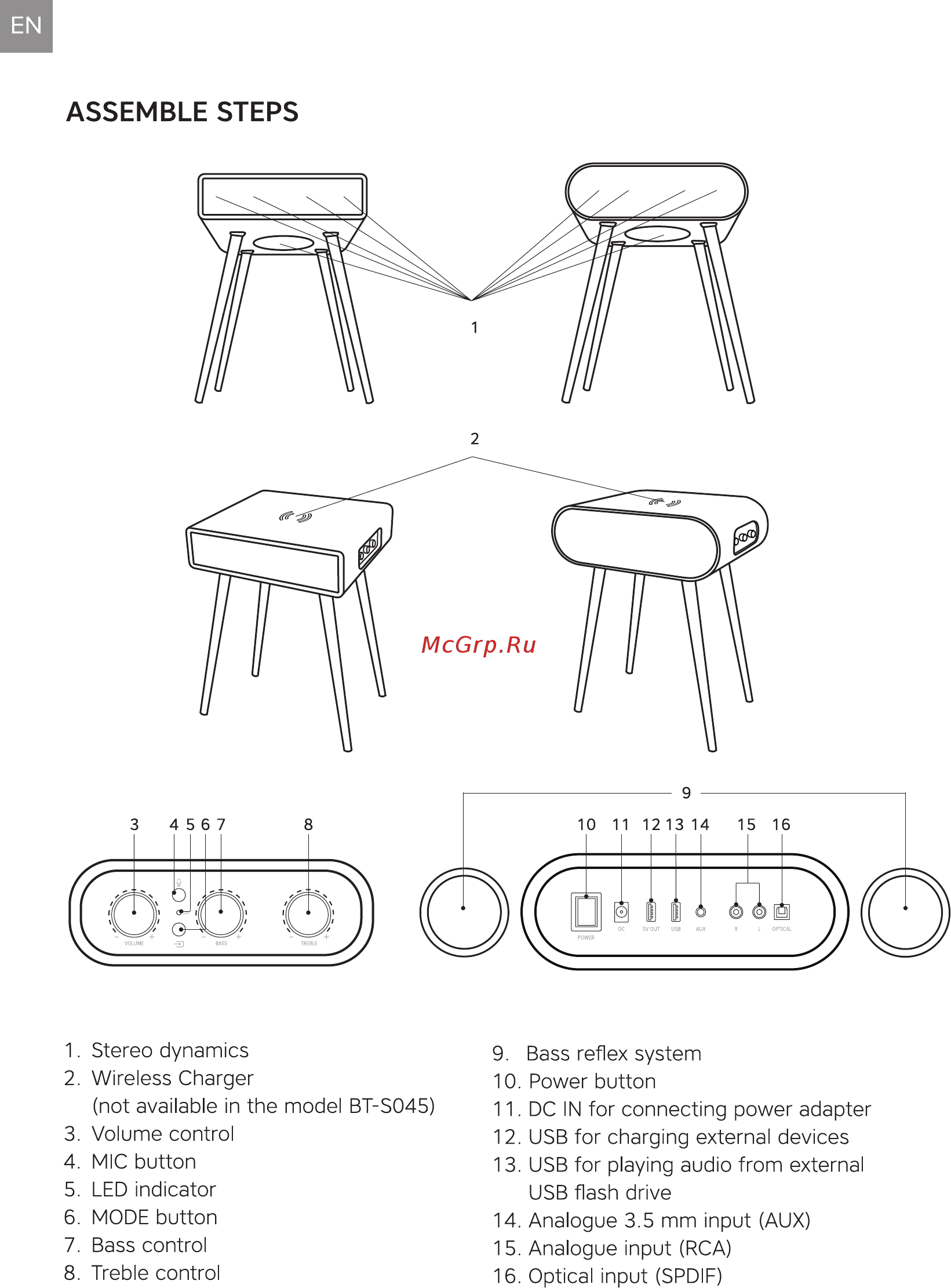 Rombica Mysound Jazz Wood (BT-S048) [6/60] Assemble steps