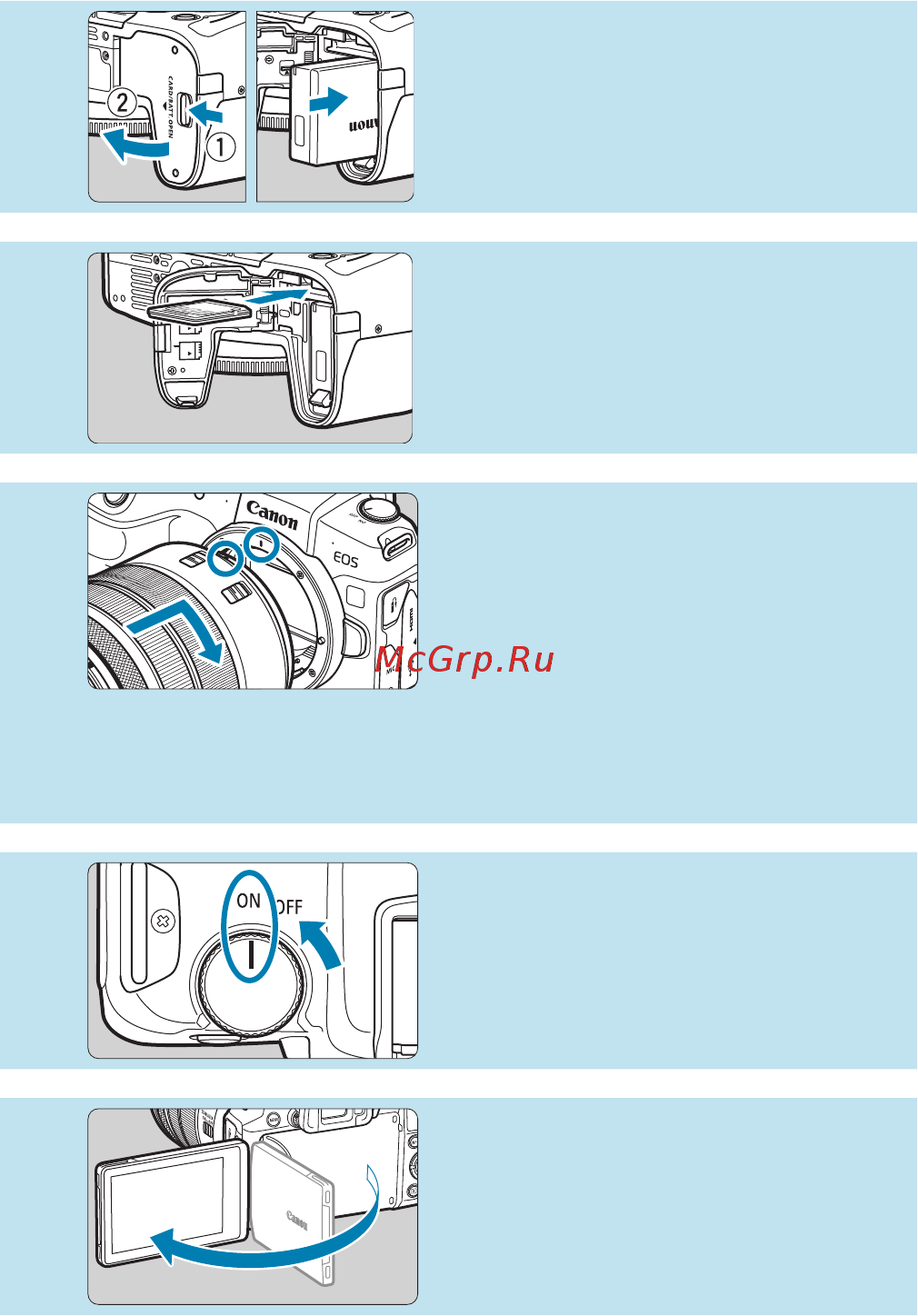 Canon EOS RP RF 24-105 F4-7.1 IS STM [6/614] Chapters contents