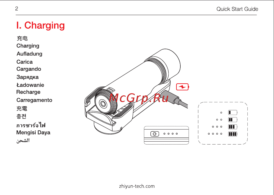 Zhiyun Smooth X Essential Combo White (SM108) [4/88] I charging