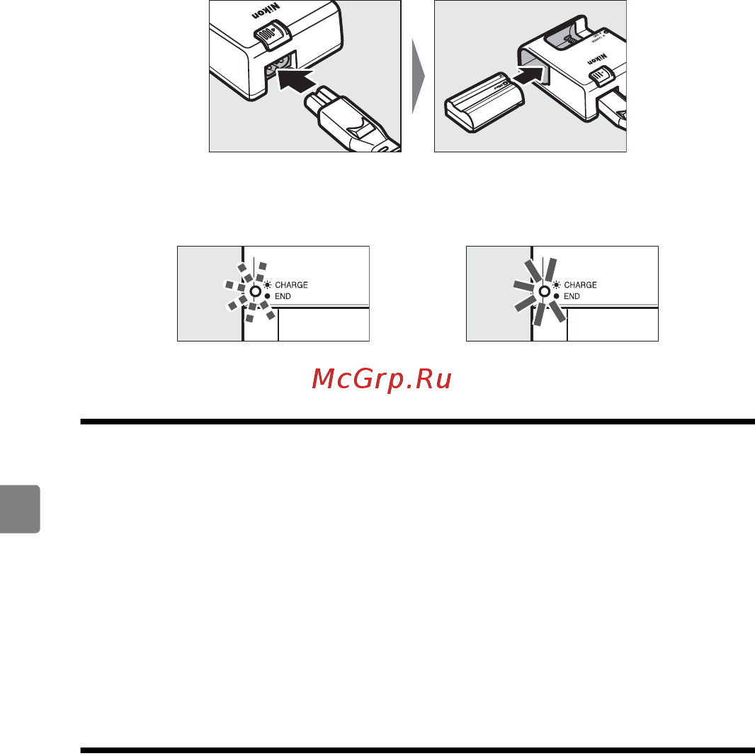 Nikon Z 5 Body + FTZ adapter (VOA040K002) [28/78] Разряженная батарея будет полностью заряжена примерно через 2 часа 35 минут