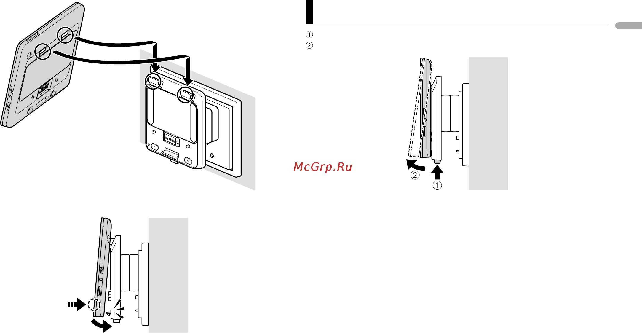 Pioneer STH-80BT [9/104] Detaching the tablet from the holder