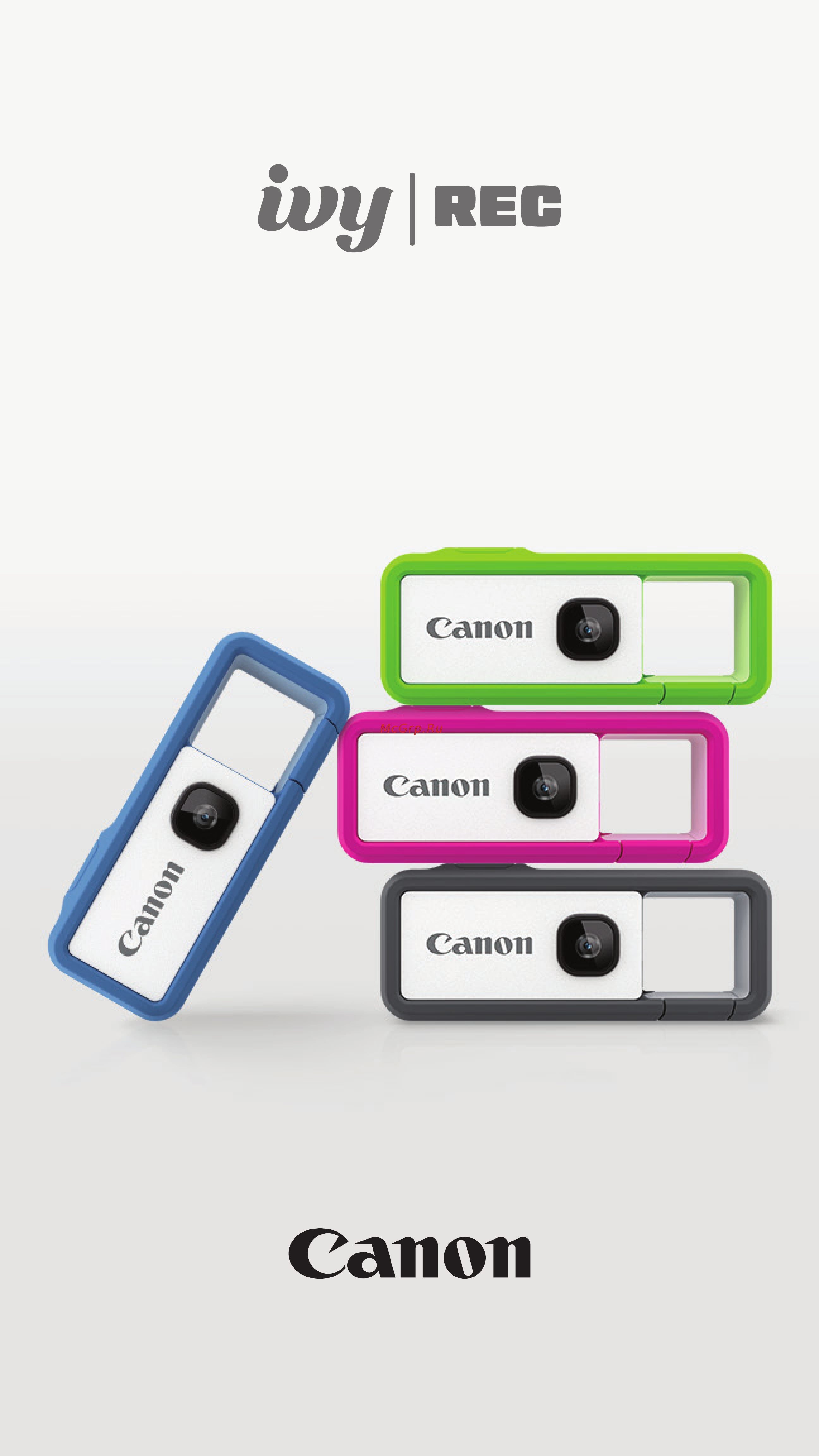 Canon IVY Rec Green Инструкция по эксплуатации онлайн