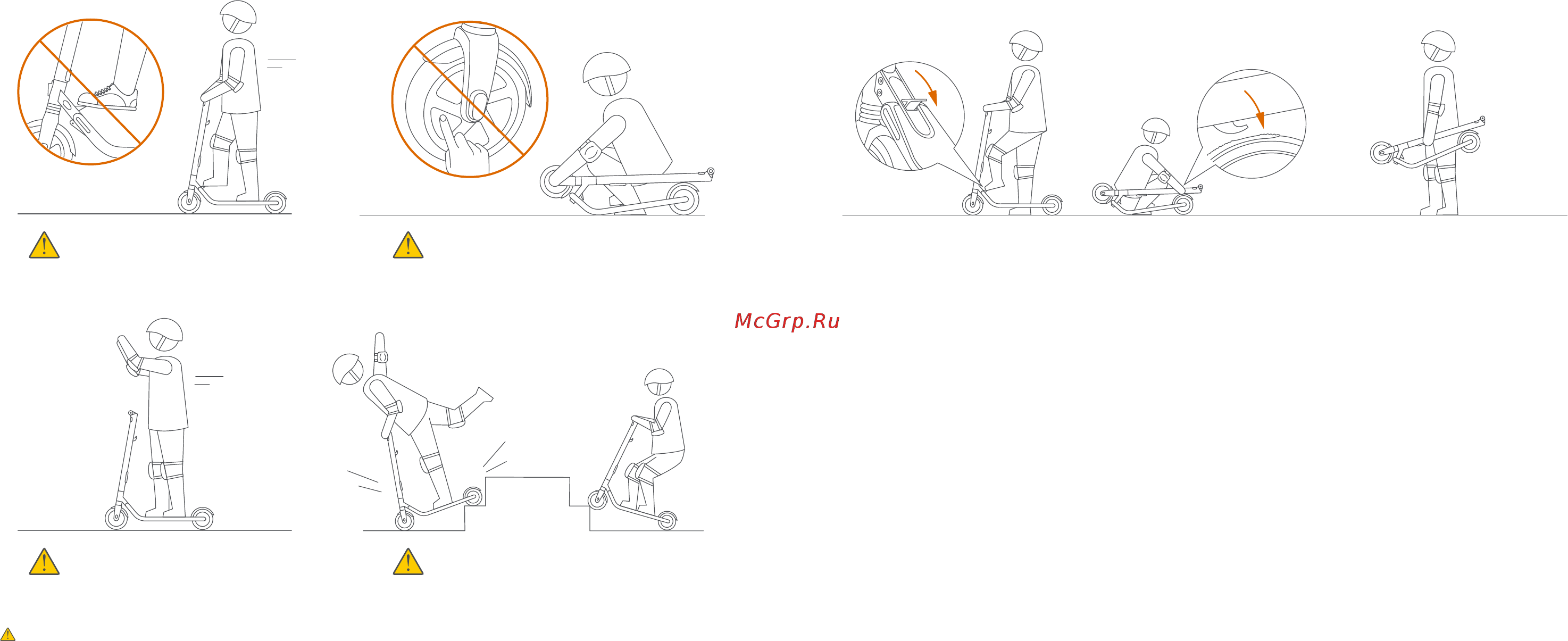 Ninebot by Segway KickScooter E25 Bl [22/65] 접기 및 운반