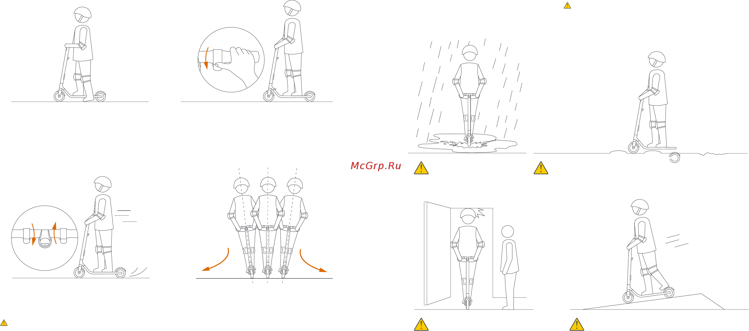 Ninebot by Segway KickScooter E25 Black [33/0] 警告