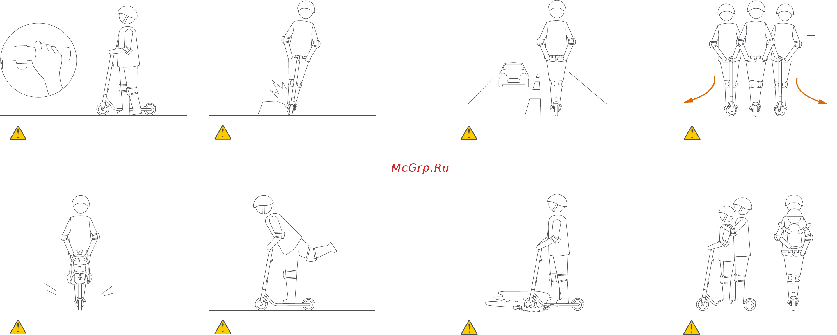 Ninebot by Segway KickScooter E25 Black Инструкция по эксплуатации онлайн [47/0] 889444