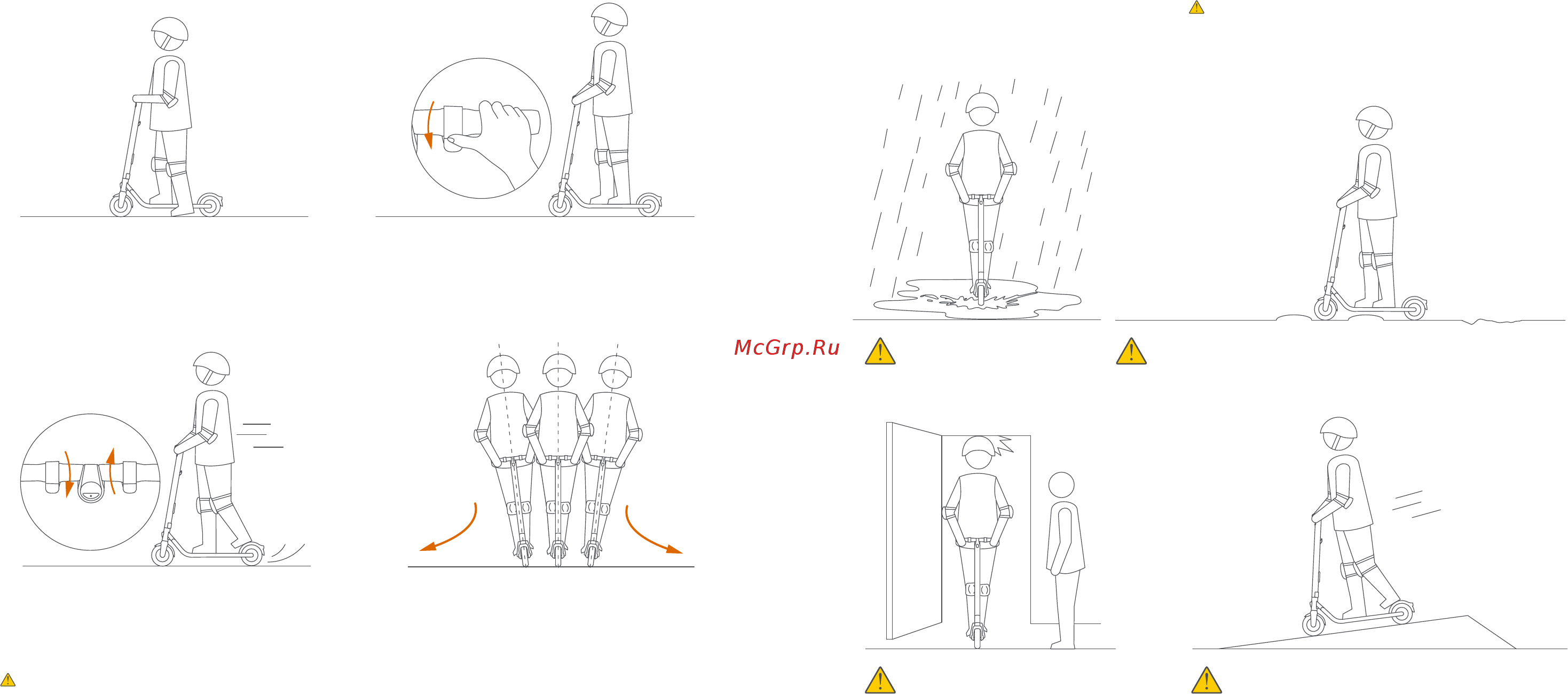 Ninebot by Segway KickScooter E25 Black [7/0] Warnings