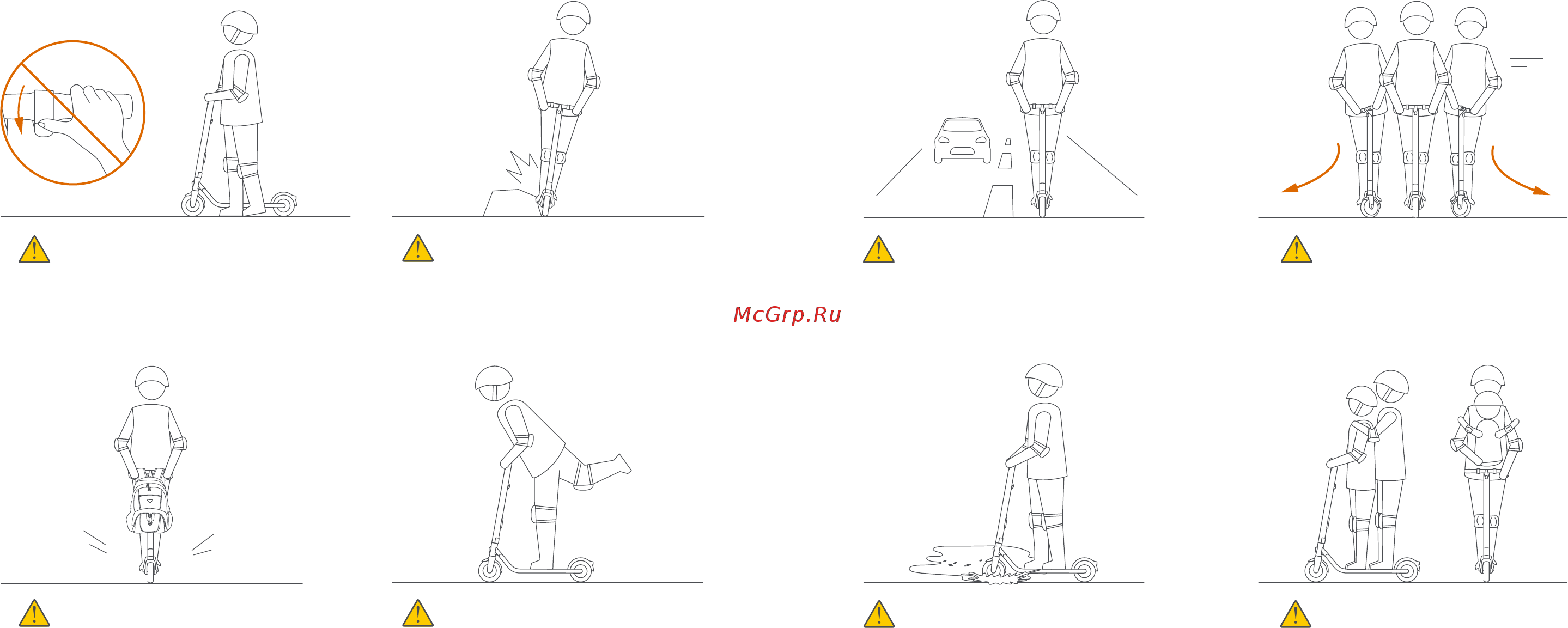 Ninebot by Segway KickScooter E25 Black Инструкция по эксплуатации онлайн [8/0] 889444
