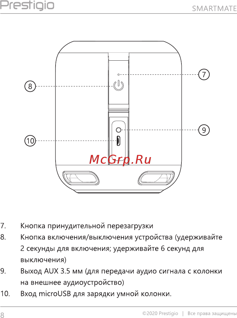 Prestigio Smartmate Red PSS101Y [8/16] Prestigio