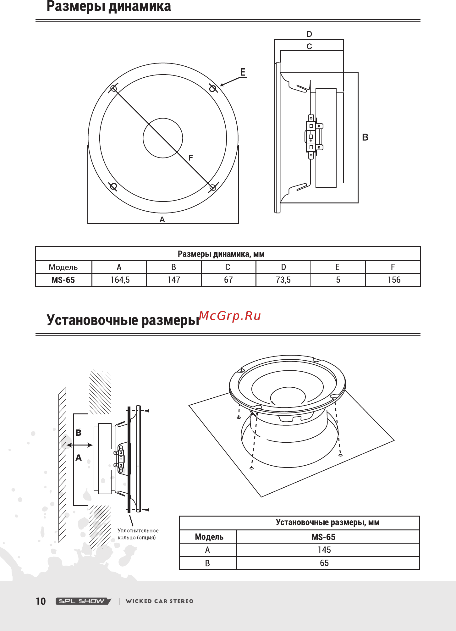 ACV MS-65 [10/17] Страница 10