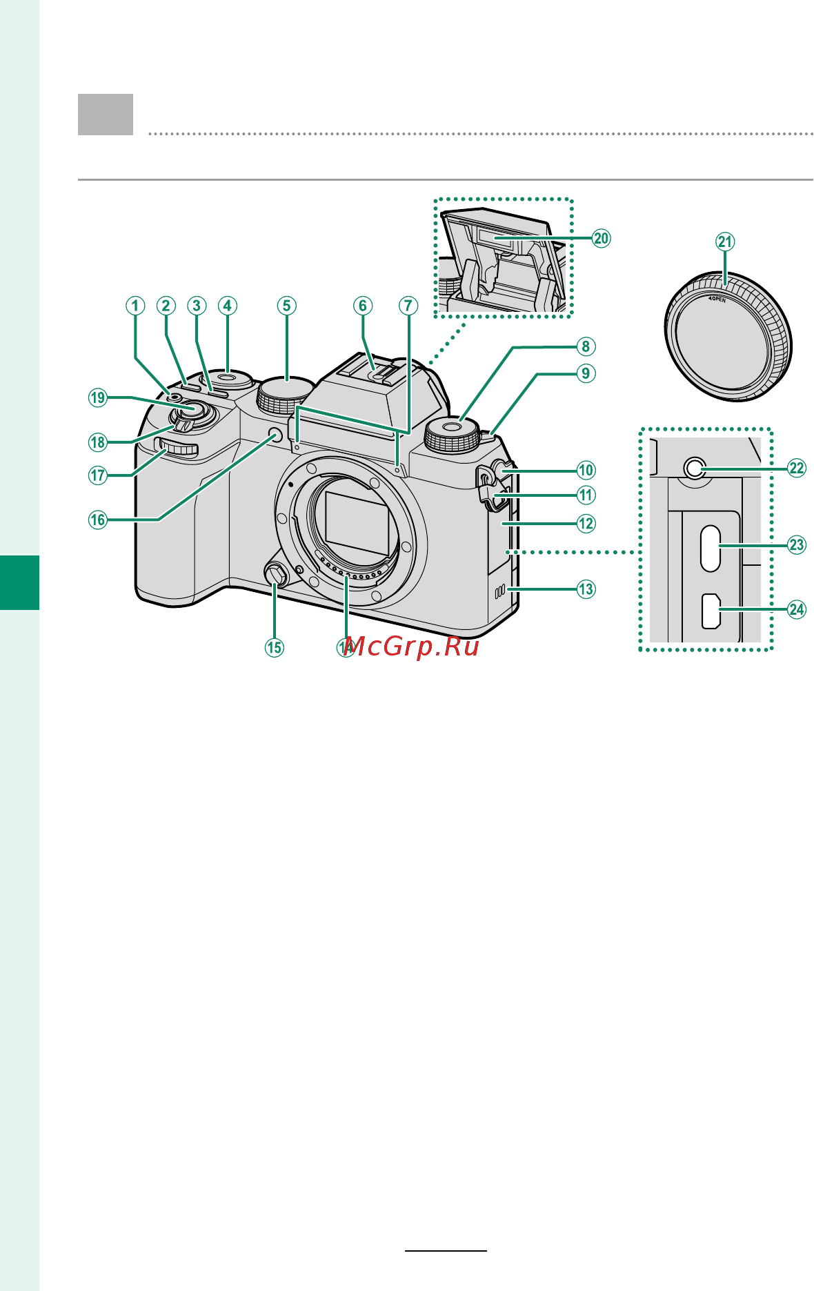 Fujifilm X-S10 Body [106/356] Parties de l appareil photo