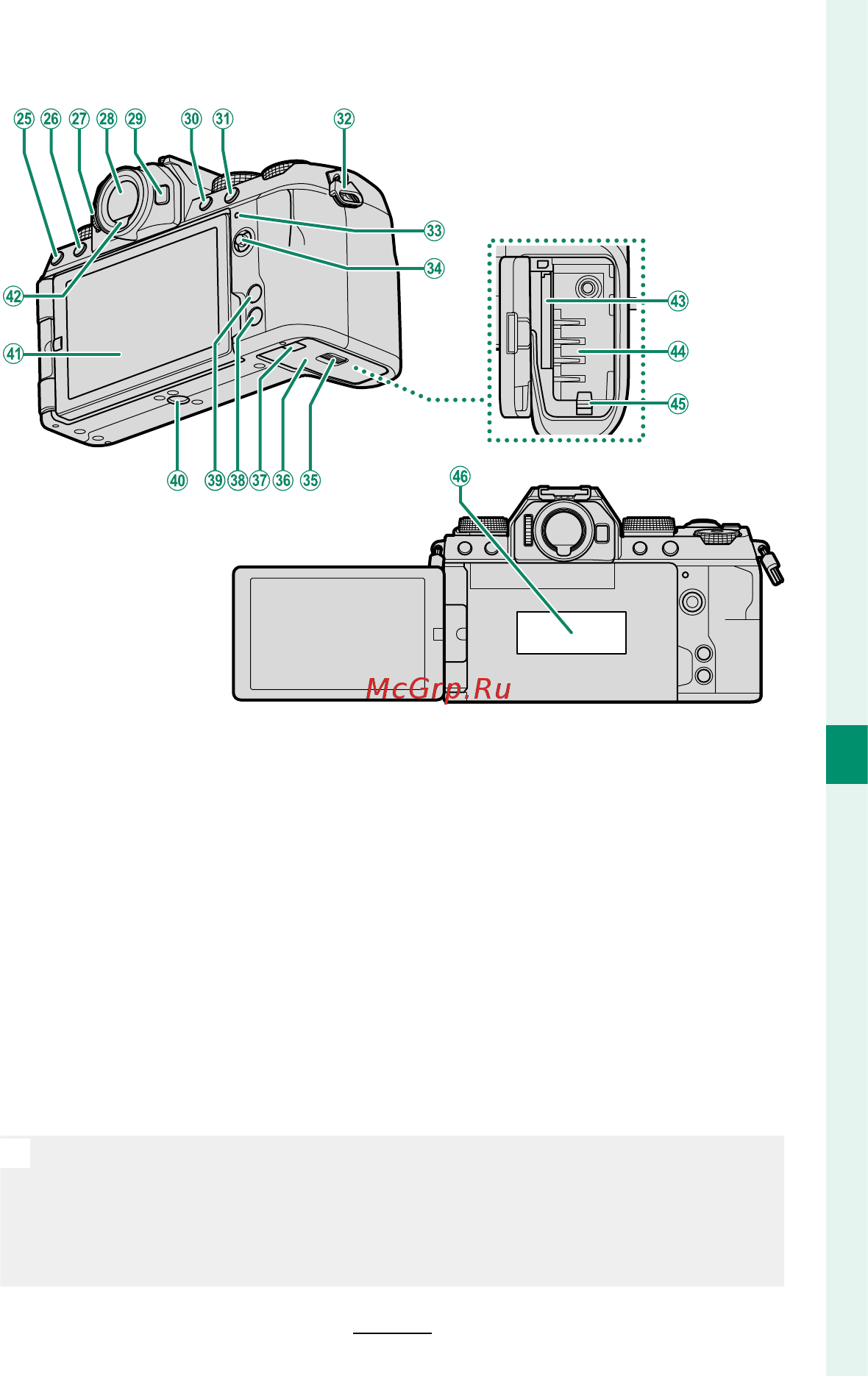 Fujifilm X-S10 18-55mm [207/356] Компоненты фотокамеры