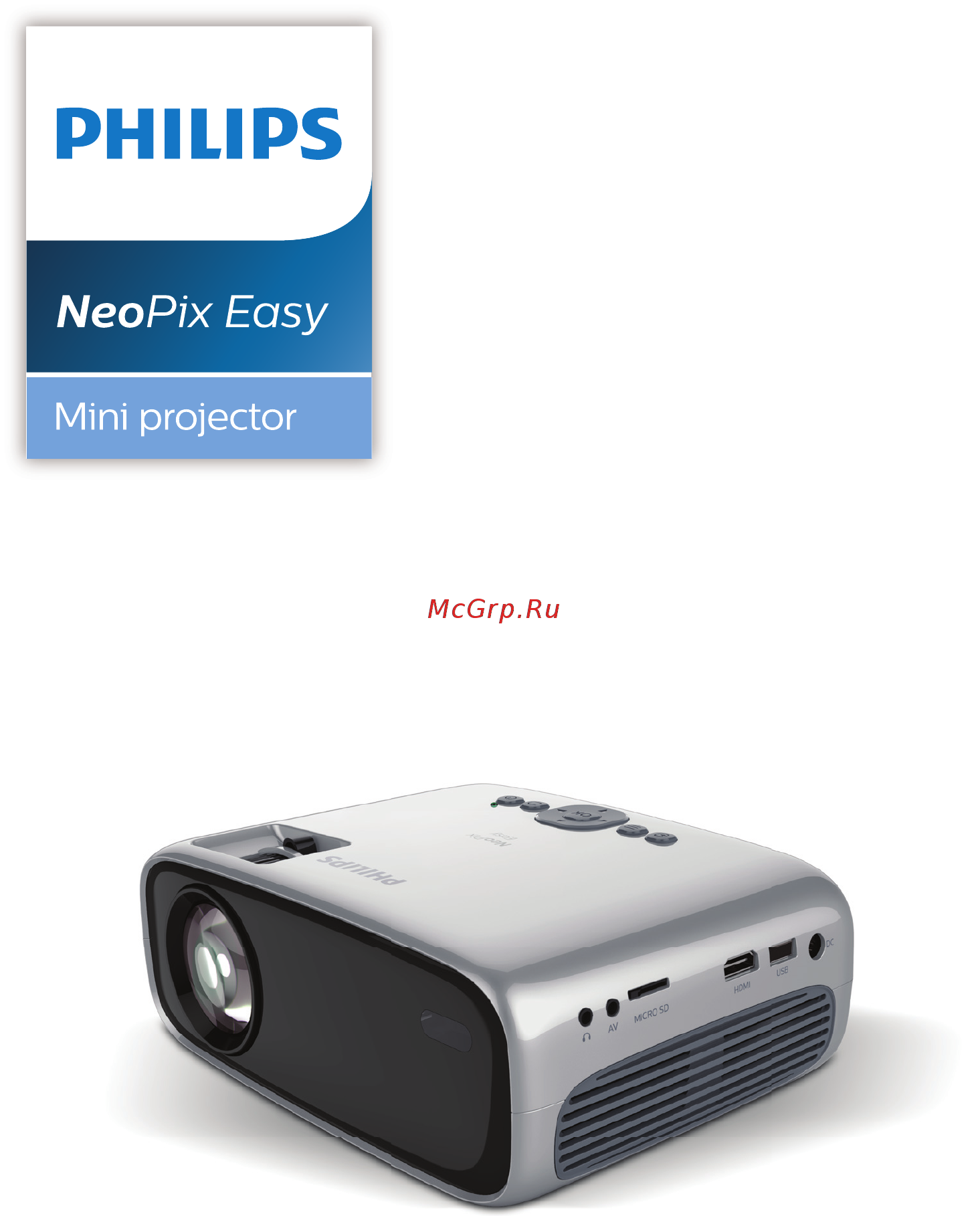 Philips NeoPix Easy NPX440/INT Инструкция по эксплуатации онлайн