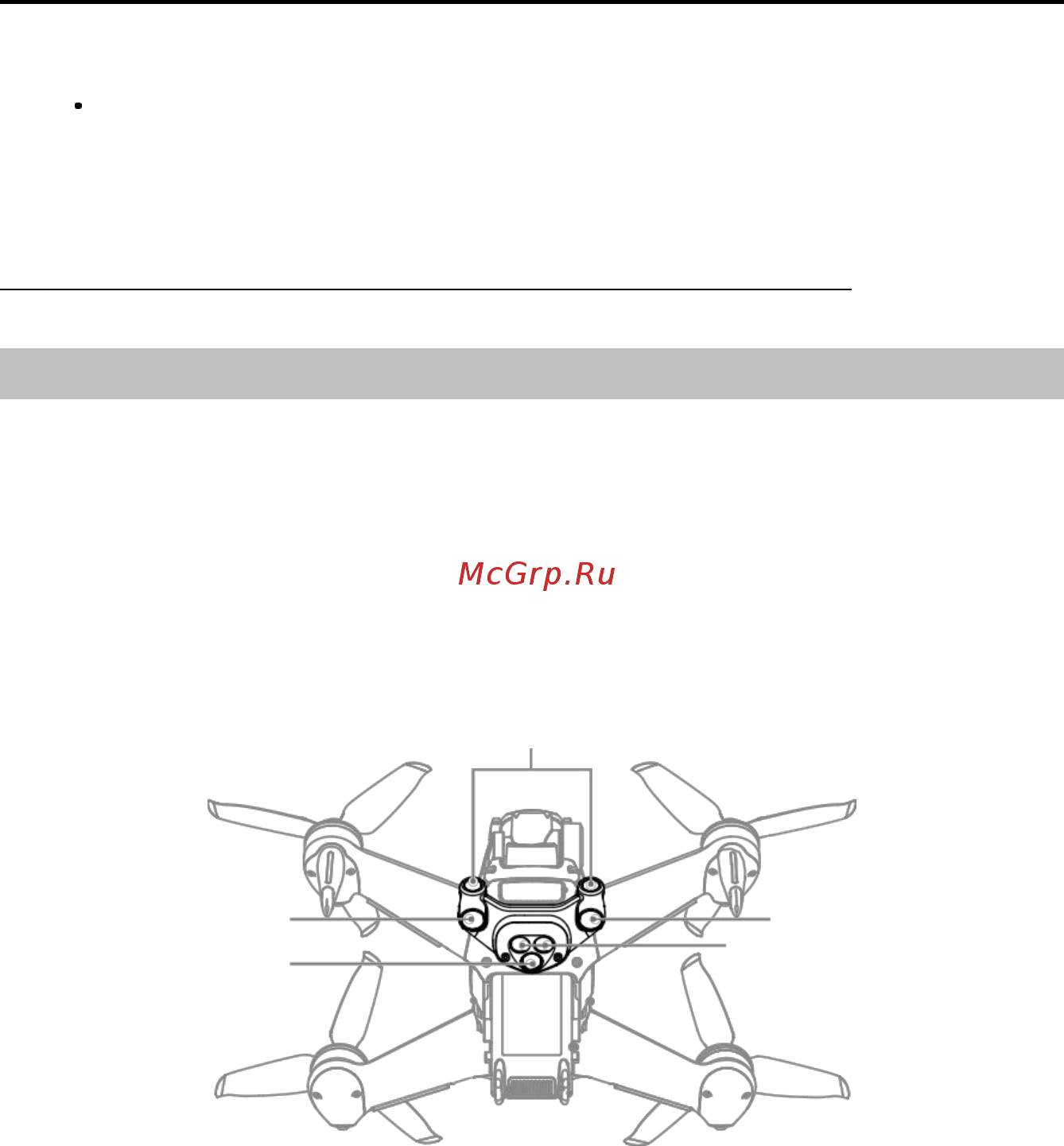 DJI FPV FD1W4K 8GB [23/78] Система обзора и инфракрасная система датчиков
