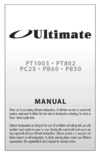 Ultimate Power PT1003SP 1шт Инструкция по эксплуатации