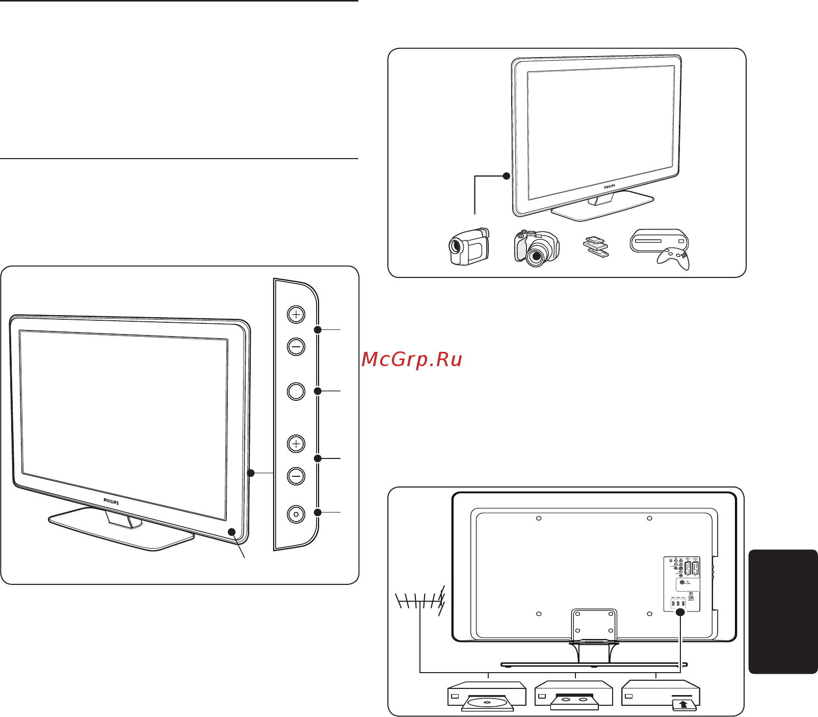 Philips 52 PFL 7203H/10 [7/56] Обзор