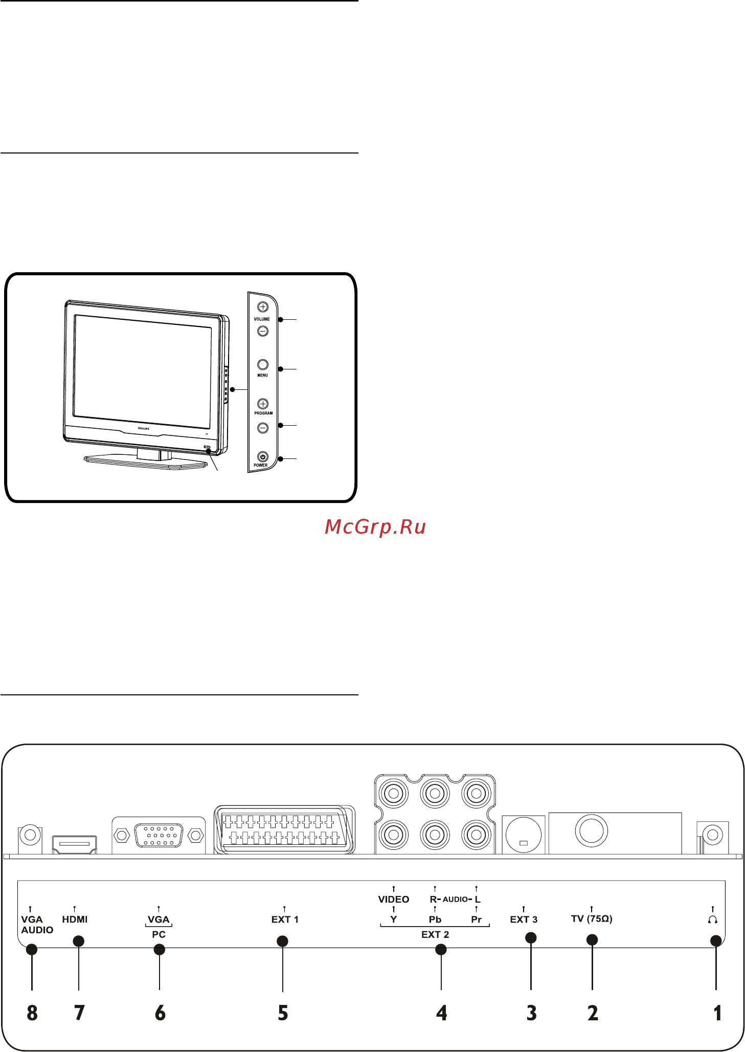 Philips 22 PFL 3403/60 [8/36] Ваш телевизор 2