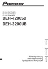 Pioneer DEH-3200 UB Инструкция по эксплуатации