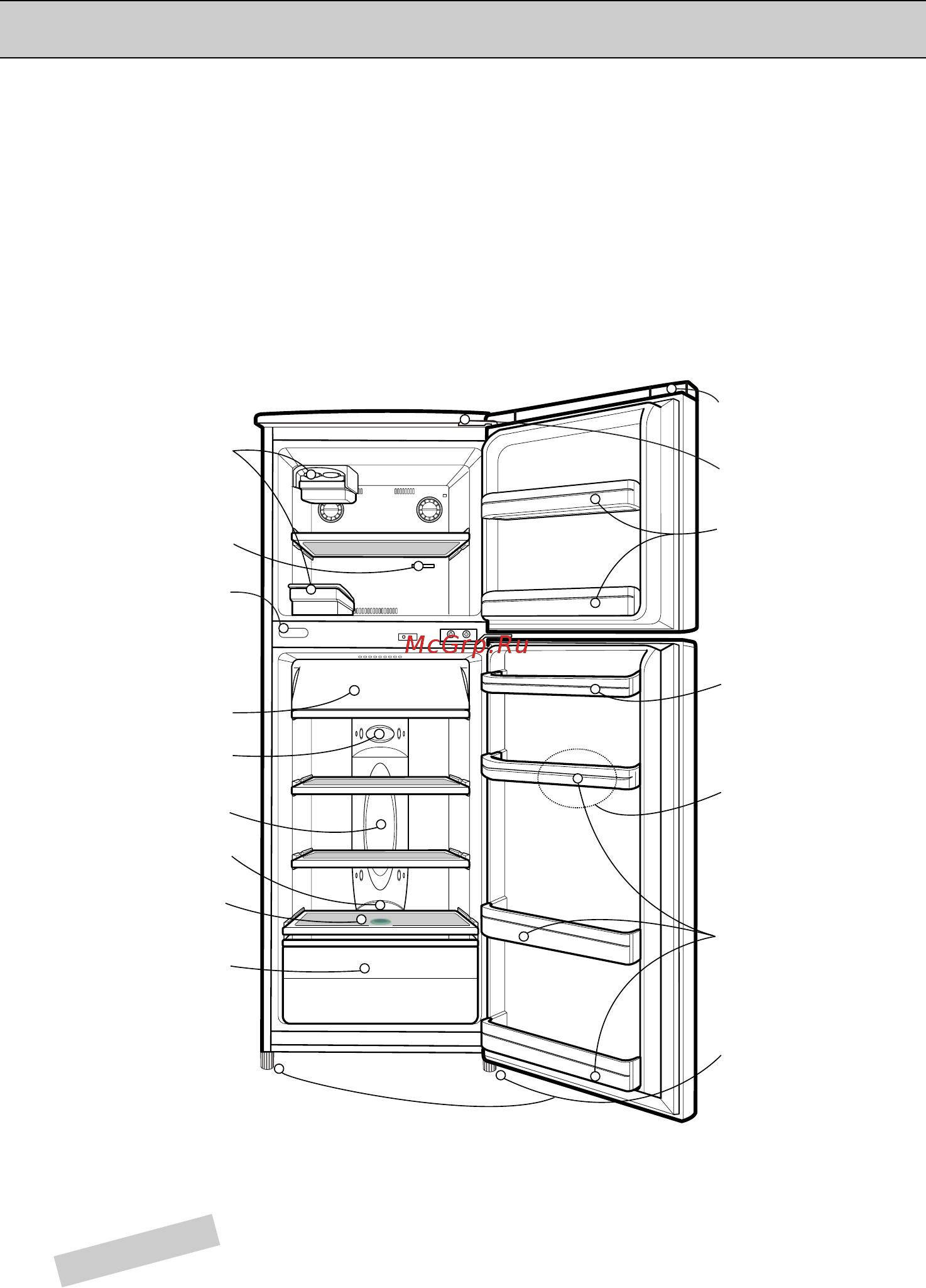 LG GR-292 SQ [4/14] Схема устройства