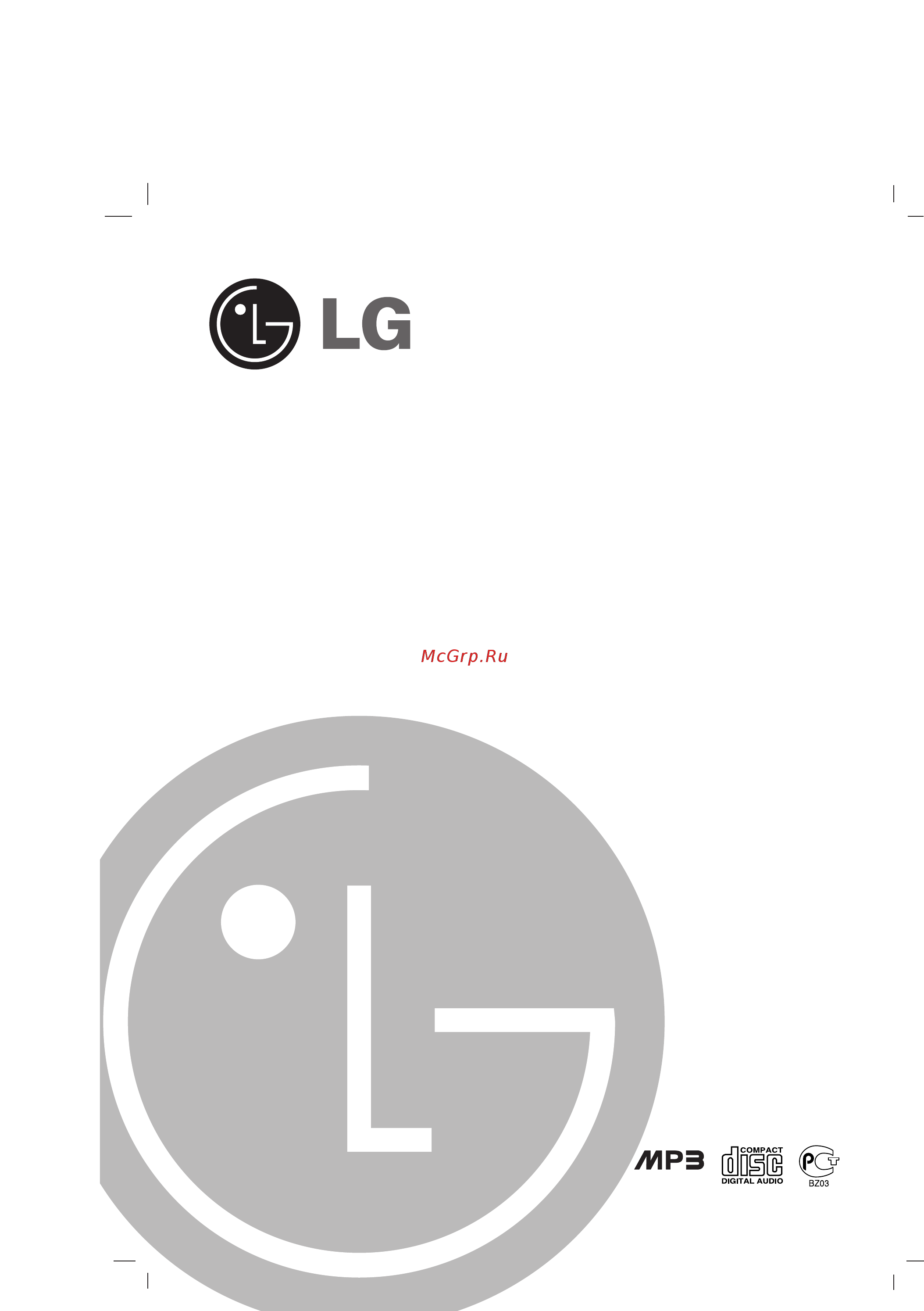 LG LPC-LM735 X Инструкция по эксплуатации онлайн