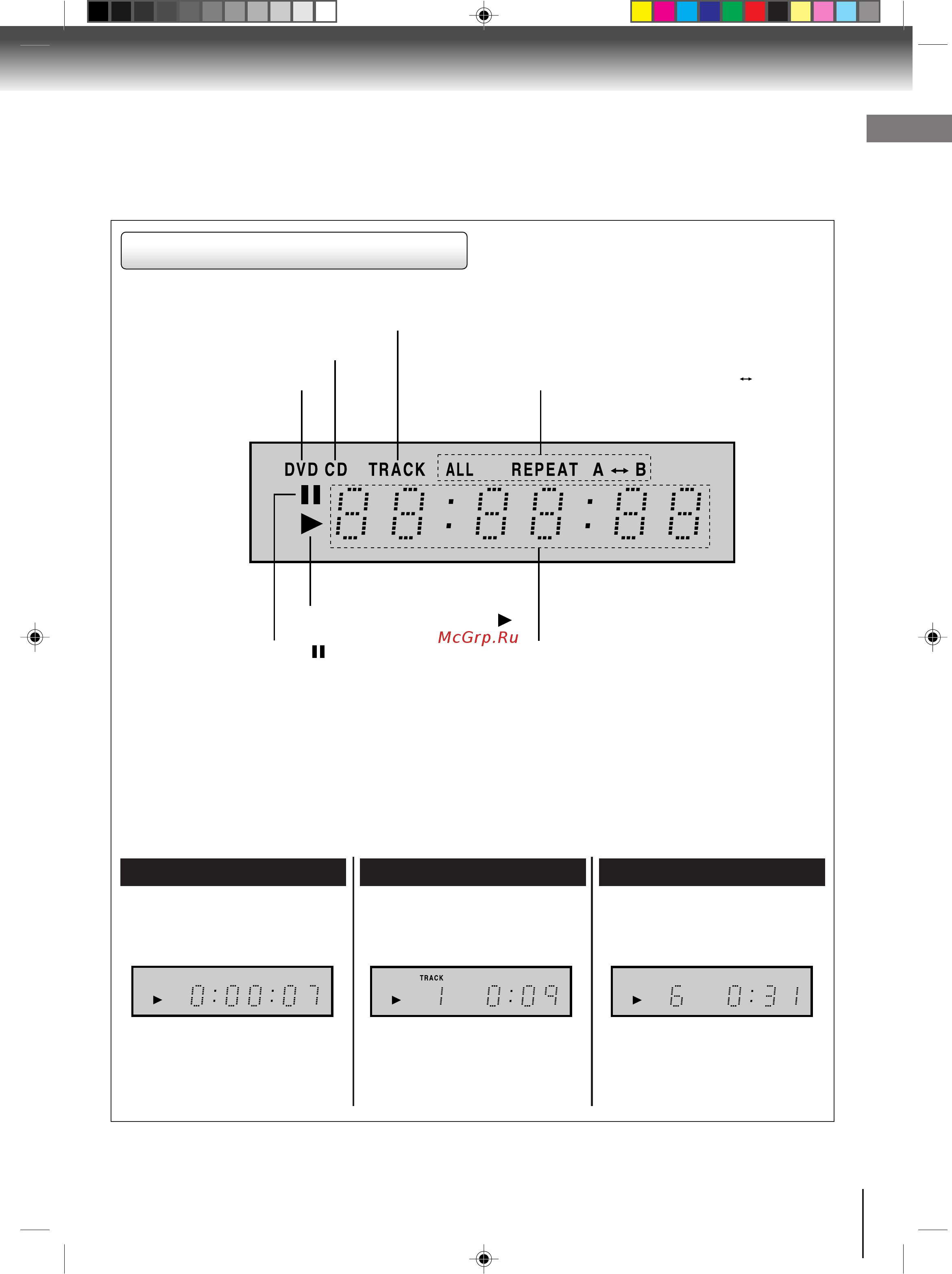 Toshiba SD-140 ESR [9/38] Флуоресцентный бь дисплей