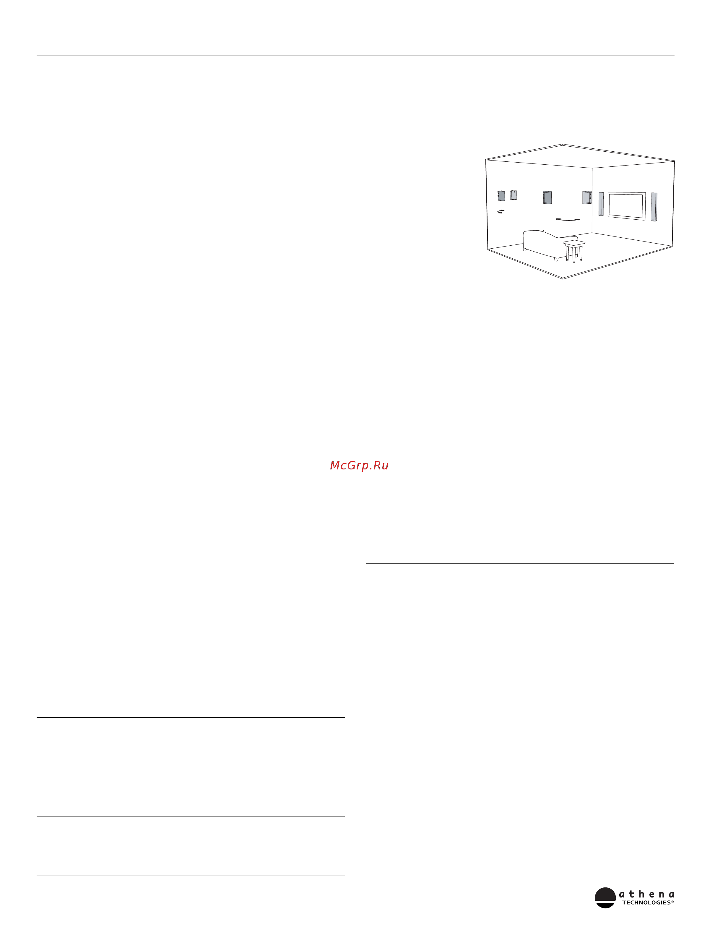 Athena WS-15 S [4/24] M a n u e l d e l u t i l i s a t e u r